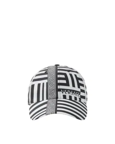 Versace Printed Cotton Baseball Cap | Thumbnail 1