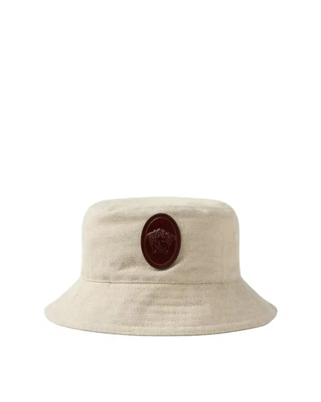 Versace Cotton & Linen Bucket Hat