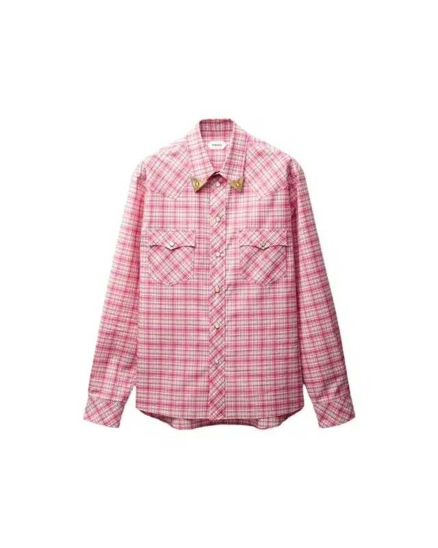 Versace Checked Cotton-Poplin Slim Shirt