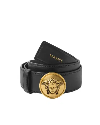 Versace Leather Belt 3.5 cm | Thumbnail 1 Versace Leather Belt 3.5 cm | Thumbnail 1