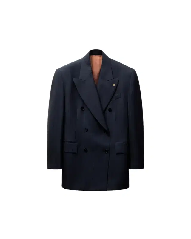Versace Pinstripe Wool Blazer