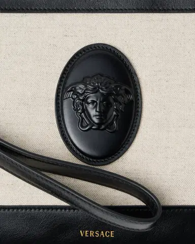 Versace Rivière Canvas Pouch | Thumbnail 2 Versace Rivière Canvas Pouch | Thumbnail 2