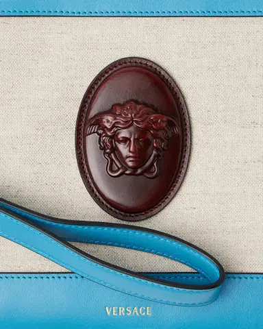 Versace Rivière Canvas Pouch | Thumbnail 2 Versace Rivière Canvas Pouch | Thumbnail 2
