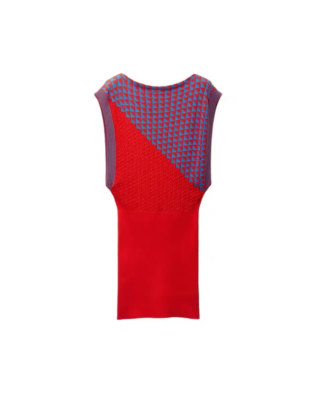 Versace Cotton Knit Mini Dress