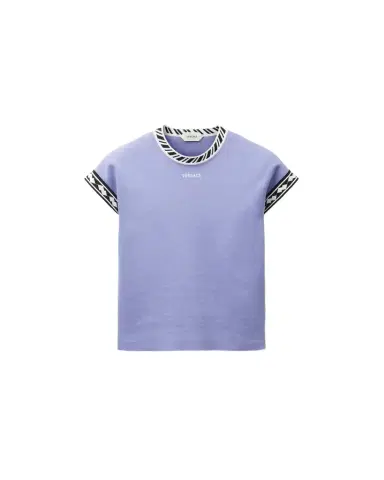 Versace Cotton Knit T-Shirt | Thumbnail 1