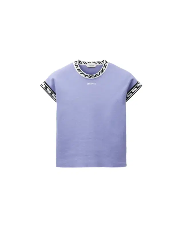 Versace Cotton Knit T-Shirt