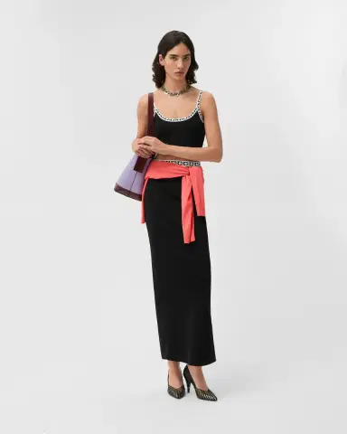 Versace Viscose-Blend Jacquard Long Skirt | Thumbnail 2 Versace Viscose-Blend Jacquard Long Skirt | Thumbnail 2