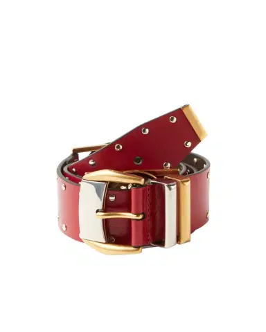 Versace Studded Leather Belt 4 cm | Thumbnail 1 Versace Studded Leather Belt 4 cm | Thumbnail 1