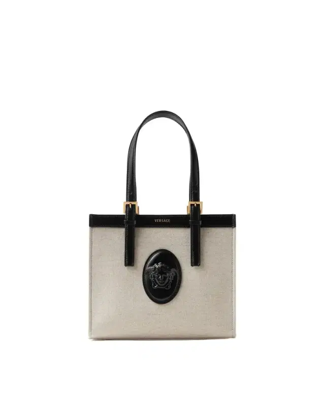 Versace Rivière Mini Canvas Tote