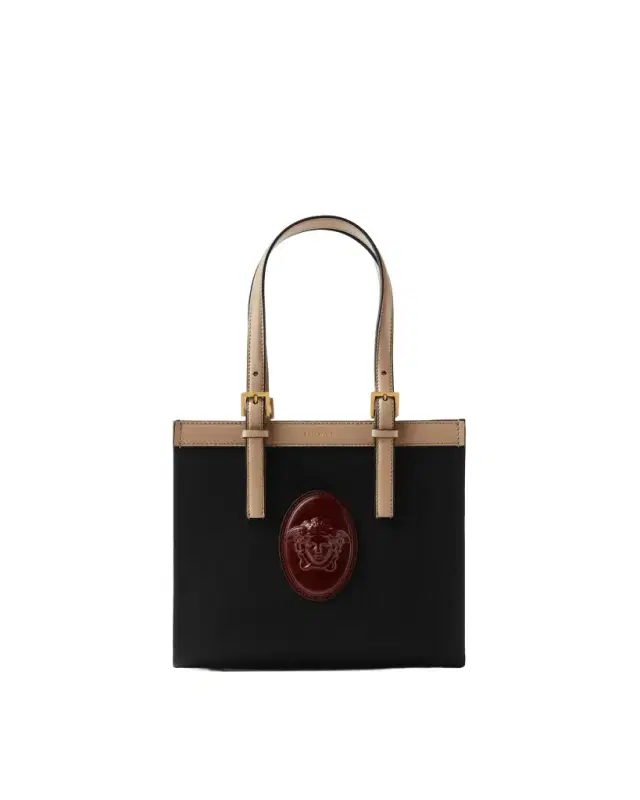 Versace Rivière Mini Canvas Tote