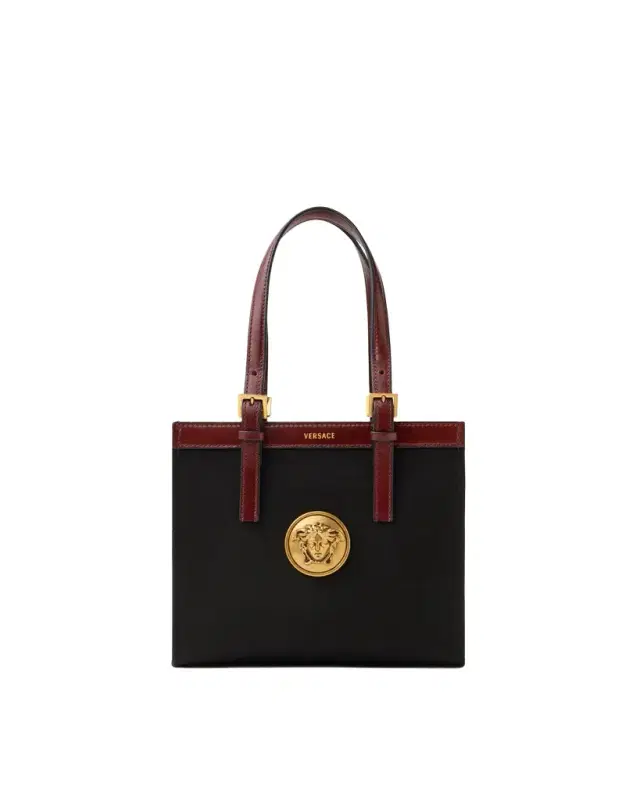 Versace Rivière Mini Canvas Tote