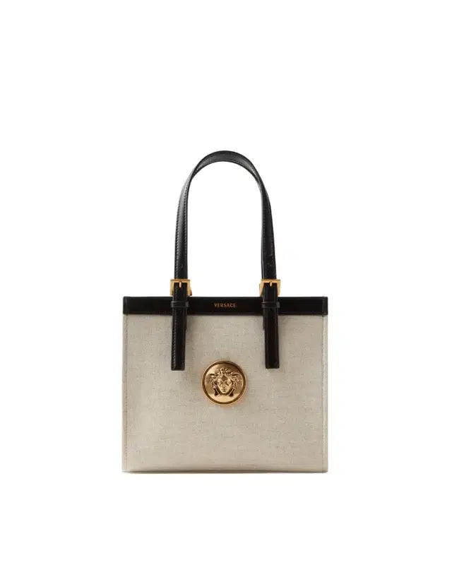 Versace Rivière Mini Canvas Tote