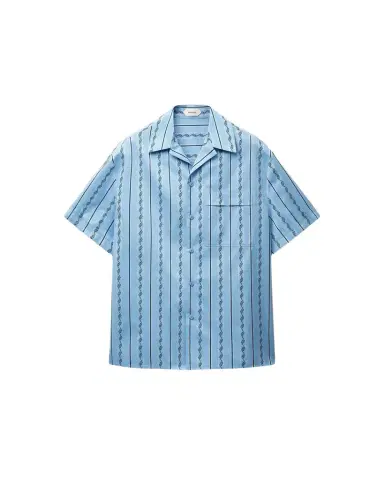 Versace Jacquard Cotton-Silk Regular Shirt | Thumbnail 1 Versace Jacquard Cotton-Silk Regular Shirt | Thumbnail 1