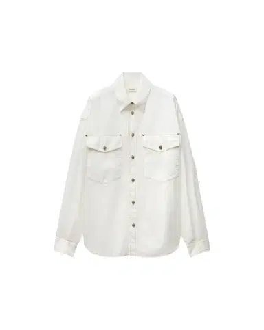 Versace Cotton-Poplin Loose Shirt | Thumbnail 1