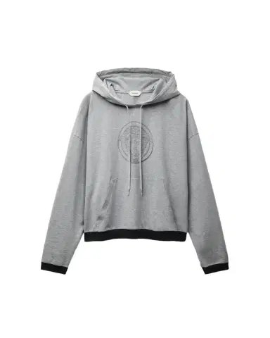 Versace Printed Cotton-Jersey Hoodie | Thumbnail 1