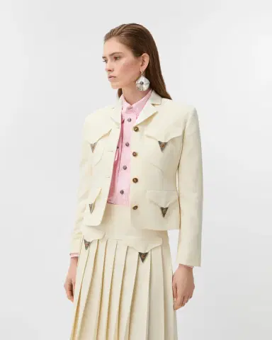 Versace Wool Jacket | Thumbnail 2 Versace Wool Jacket | Thumbnail 2