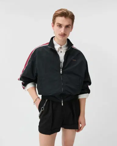 Versace Embroidered-Logo Nylon Blouson | Thumbnail 2 Versace Embroidered-Logo Nylon Blouson | Thumbnail 2