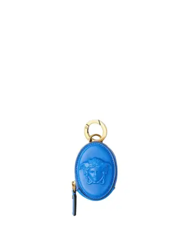 Versace Lou Nappa Coin Purse | Thumbnail 1 Versace Lou Nappa Coin Purse | Thumbnail 1