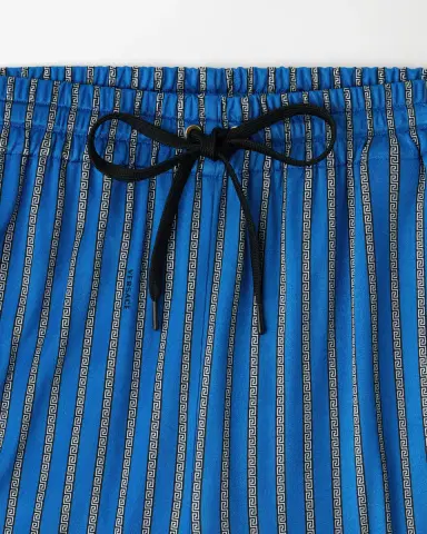 Versace Printed Viscose-Jersey Pajama-Style Pants | Thumbnail 2 Versace Printed Viscose-Jersey Pajama-Style Pants | Thumbnail 2