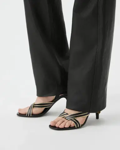 Versace Gianni Nappa Sandals 90 mm | Thumbnail 2 Versace Gianni Nappa Sandals 90 mm | Thumbnail 2
