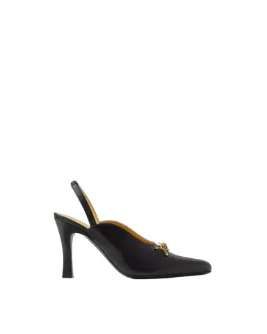 Versace Marisa Leather Slingbacks 90 mm | Thumbnail 1 Versace Marisa Leather Slingbacks 90 mm | Thumbnail 1
