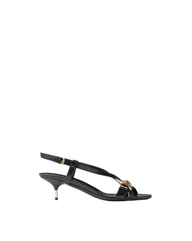 Versace Marisa Leather Sandals 50 mm