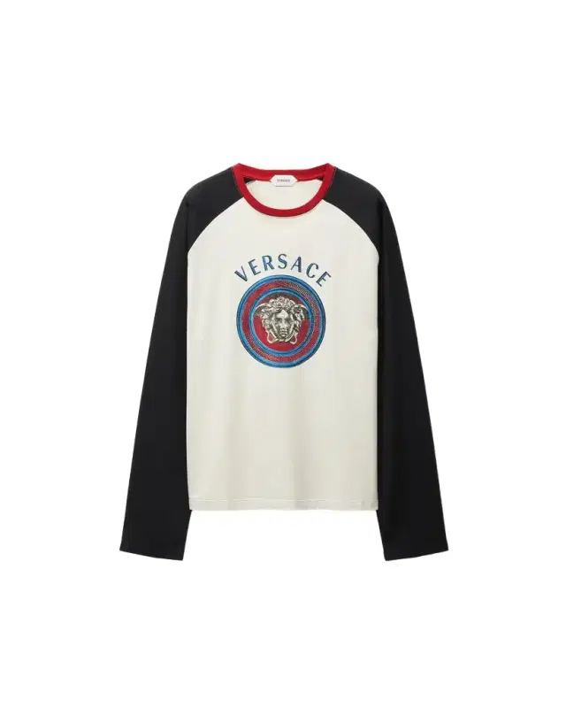 Versace Printed Cotton-Jersey Regular T-Shirt