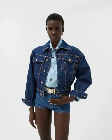 Versace Denim Blouson | Thumbnail 2 Versace Denim Blouson | Thumbnail 2