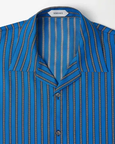 Versace Printed Silk Twill Shirt | Thumbnail 2