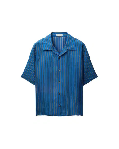 Versace Printed Silk Twill Shirt | Thumbnail 1