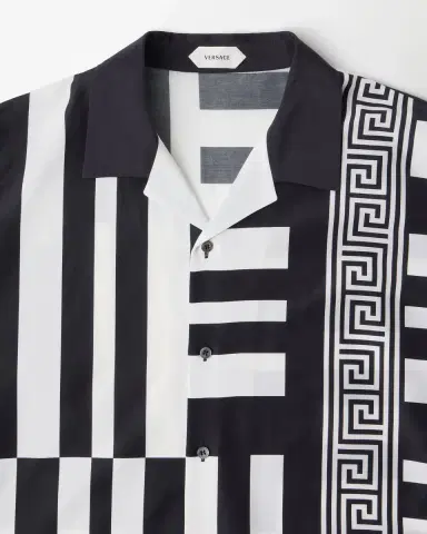 Versace Printed Cotton-Silk Shirt | Thumbnail 2