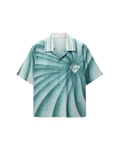 Versace Printed Cotton-Poplin Shirt | Thumbnail 1
