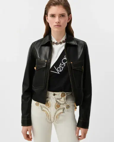 Versace Nappa Blouson | Thumbnail 2