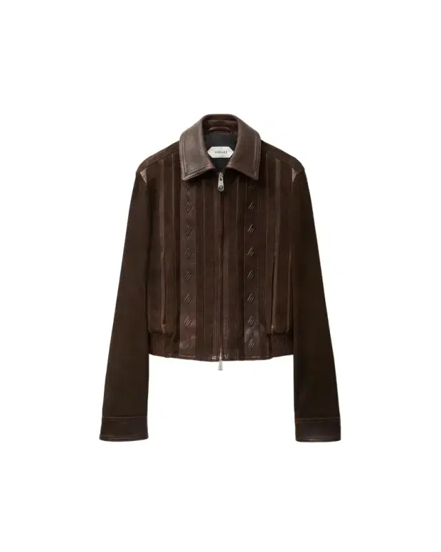 Versace Nappa & Suede Blouson