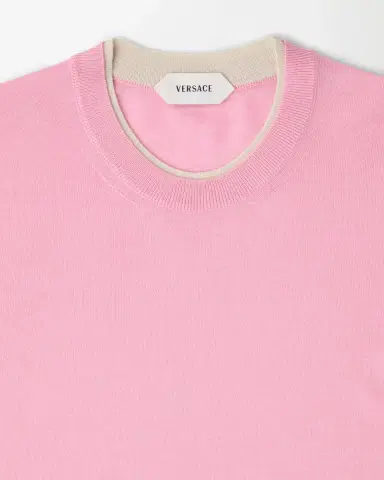 Versace Wool Knit T-Shirt | Thumbnail 2
