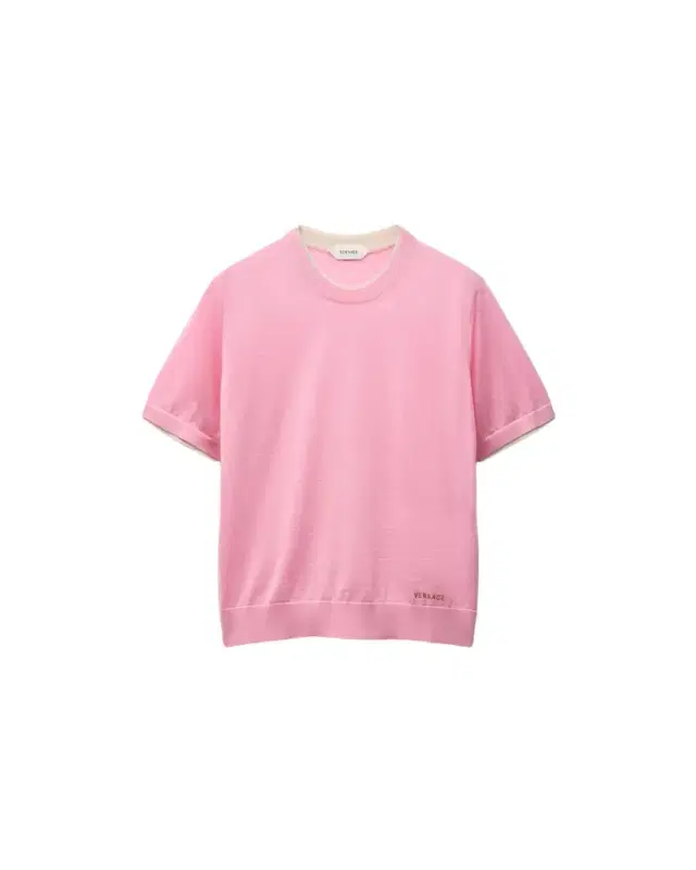 Versace Wool Knit T-Shirt