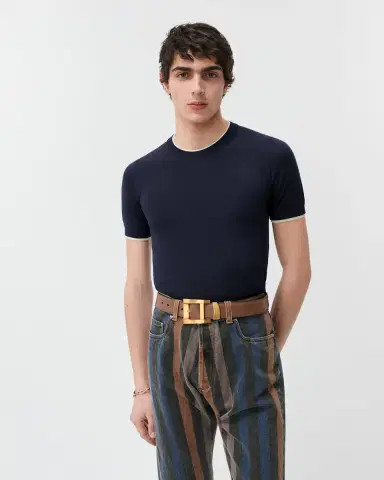 Versace Wool Knit T-shirt | Thumbnail 2 Versace Wool Knit T-shirt | Thumbnail 2