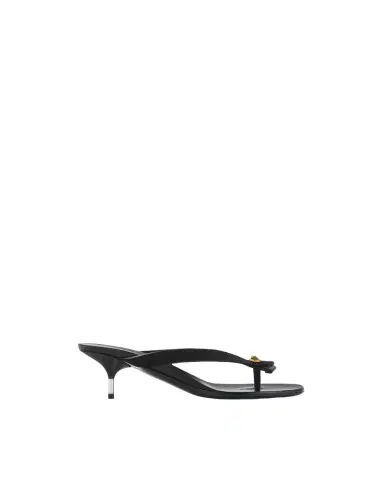 Versace Gavriel Suede Thong Sandals 50 mm | Thumbnail 1