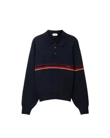 Versace Embroidered-Logo Cotton Knit Polo | Thumbnail 1