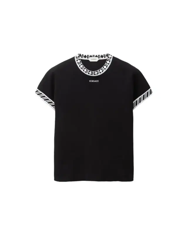 Versace Cotton Knit T-Shirt