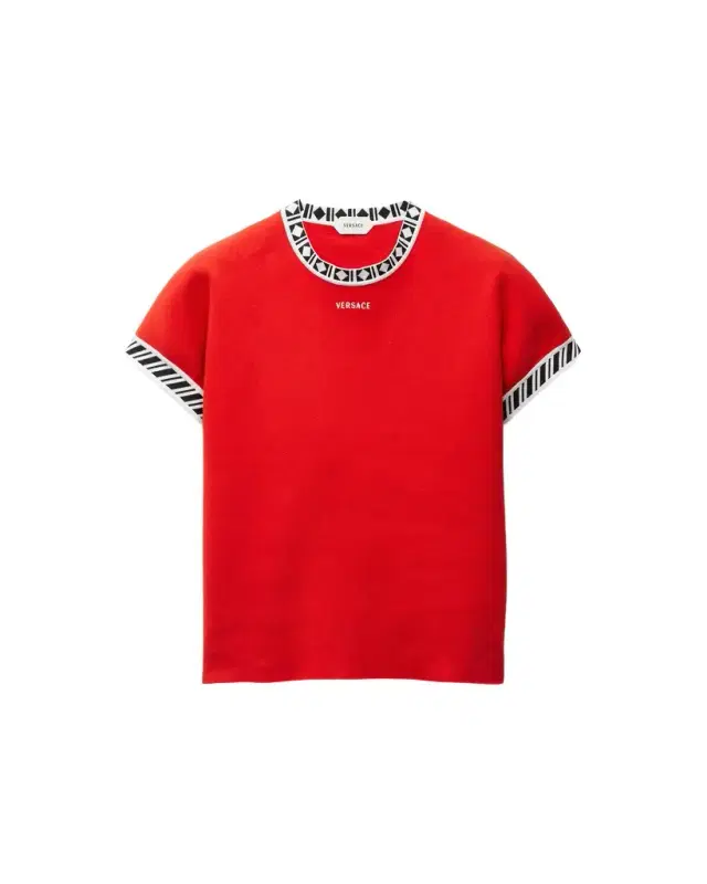 Versace Cotton Knit T-Shirt