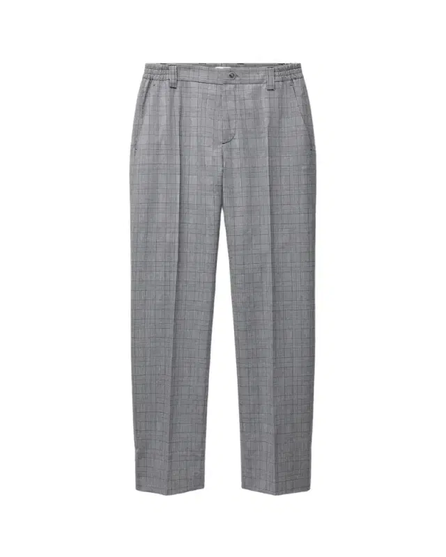 Versace Prince Of Wales Wool Pants