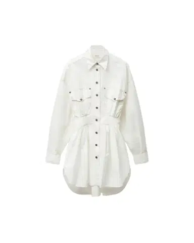Versace Cotton-Poplin Mini Dress | Thumbnail 1