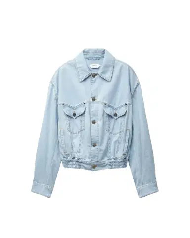 Versace Chambray Denim Blouson | Thumbnail 1