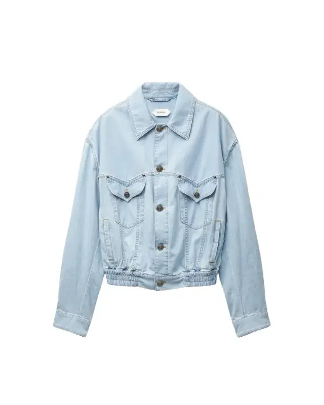 Versace Chambray Denim Blouson