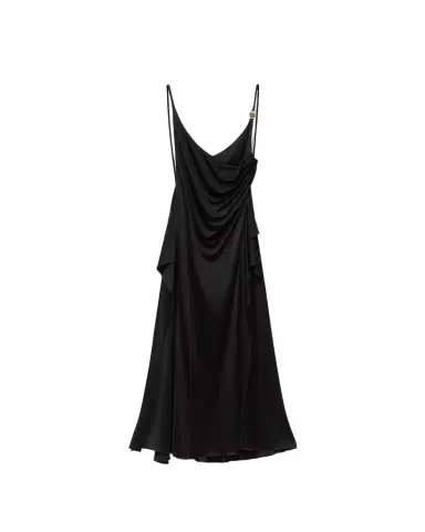 Versace Viscose-Jersey Draped Midi Dress | Thumbnail 1 Versace Viscose-Jersey Draped Midi Dress | Thumbnail 1