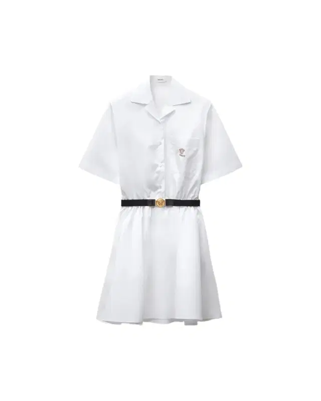 Versace Cotton-Poplin Mini Dress