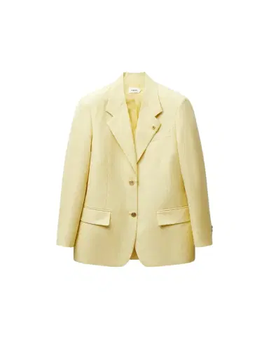 Versace Wool-Linen Blazer | Thumbnail 1