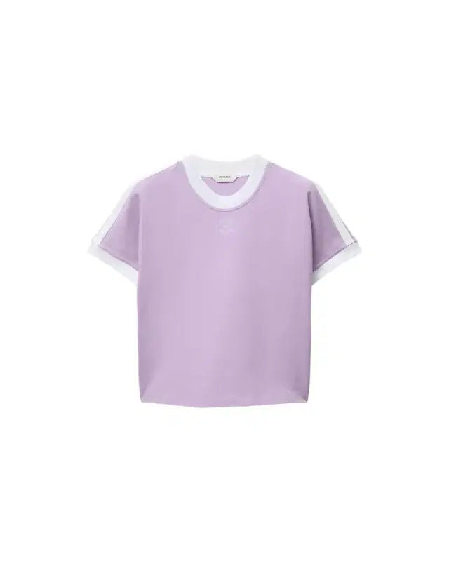 Versace Embroidered-Logo Stretch Cotton-Jersey T-Shirt