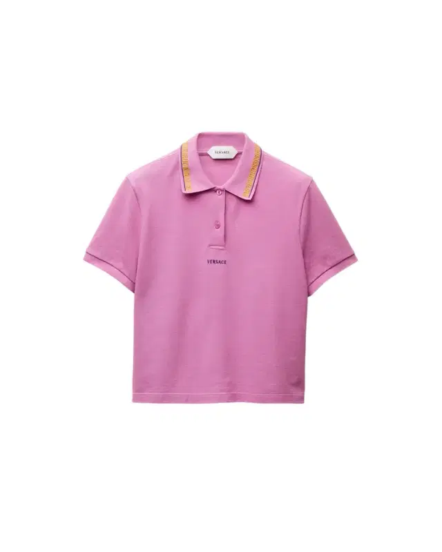 Versace Embroidered-Logo Cotton Piqué Polo